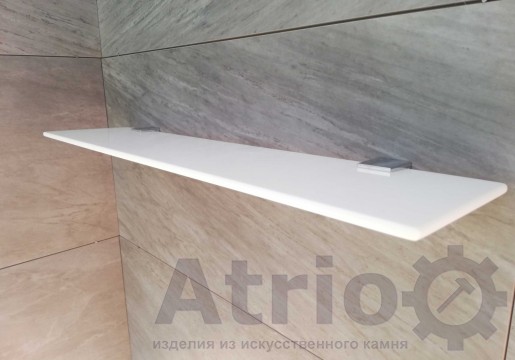 Полиця для ванної Slim 6 mm - Atrio Stone - вироби з штучного каменю