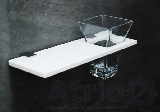 Полиця для зубної щітки - Atrio Stone - вироби з штучного каменю