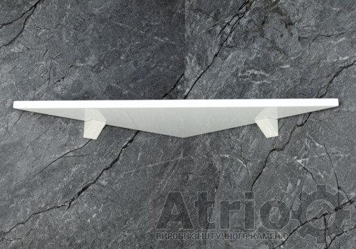 Полка угловая - Atrio Stone - изделия из искусственного камня