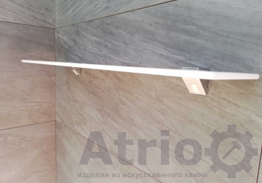 Полка для ванной Slim 6mm - Atrio Stone - изделия из искусственного камня