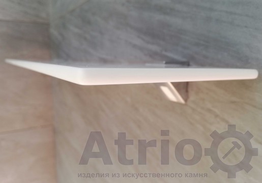 Полка для ванной Slim 6mm - Atrio Stone - изделия из искусственного камня