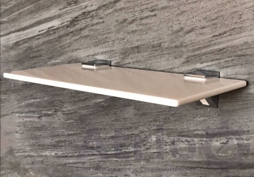 Полка в ванную мини Slim - Atrio Stone - изделия из искусственного камня