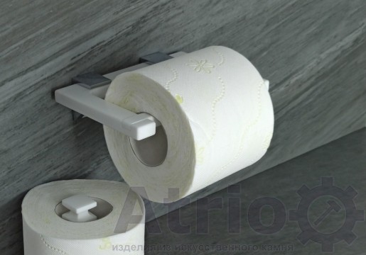 Тримач для туалетного паперу магнітний - Atrio Stone - вироби з штучного каменю