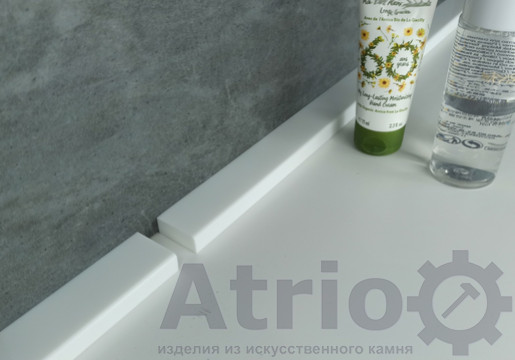 Плінтус на ванну H30 R2 - Atrio Stone - вироби з штучного каменю