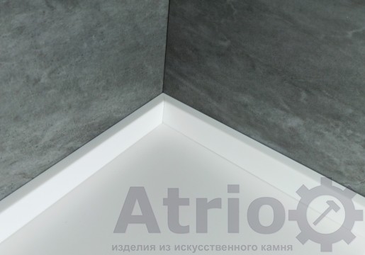 Плінтус на ванну H30 R2 - Atrio Stone - вироби з штучного каменю