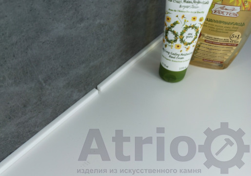 Плінтус на ванну Slim 6mm - Atrio Stone - вироби з штучного каменю