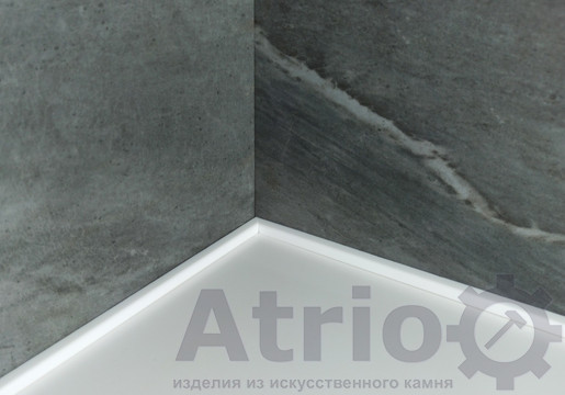 Плінтус на ванну Slim 6mm - Atrio Stone - вироби з штучного каменю
