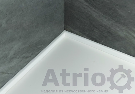 Плінтус на ванну Slim-12 - Atrio Stone - вироби з штучного каменю