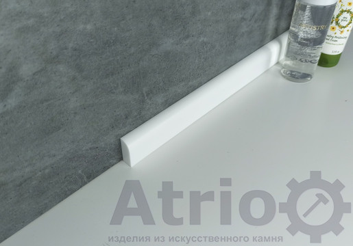 Плінтус на ванну H30 R12 - Atrio Stone - вироби з штучного каменю