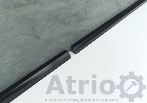 Плінтус на ванну H12 F-45' Black - Atrio Stone - вироби з штучного каменю