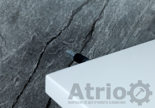 Полиця прихованого монтажу R - Atrio Stone - вироби з штучного каменю